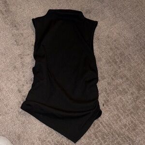 Elegant Black Sleeveless Top